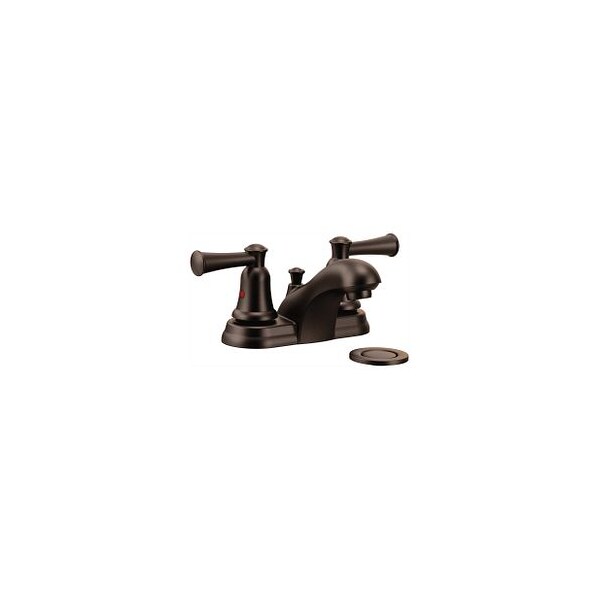 Old World Bronze Two-Handle Bathroom Faucet